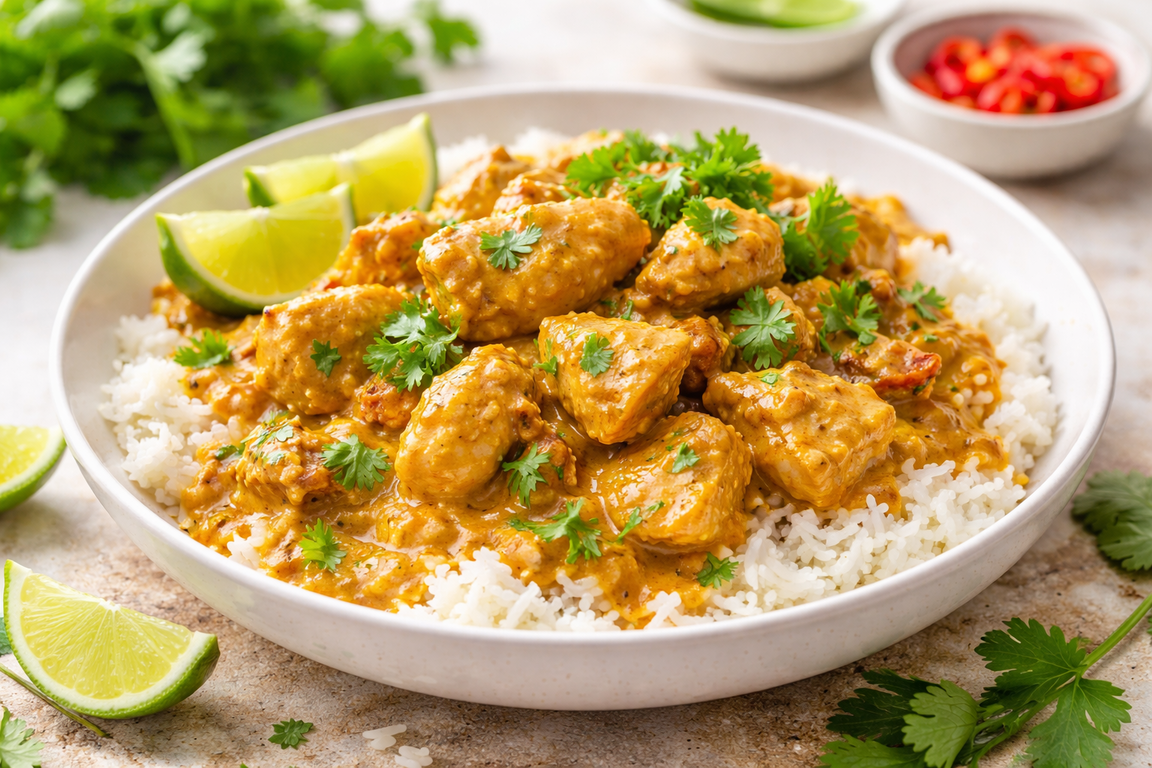 Slow Cooker Coconut Curry Chicken