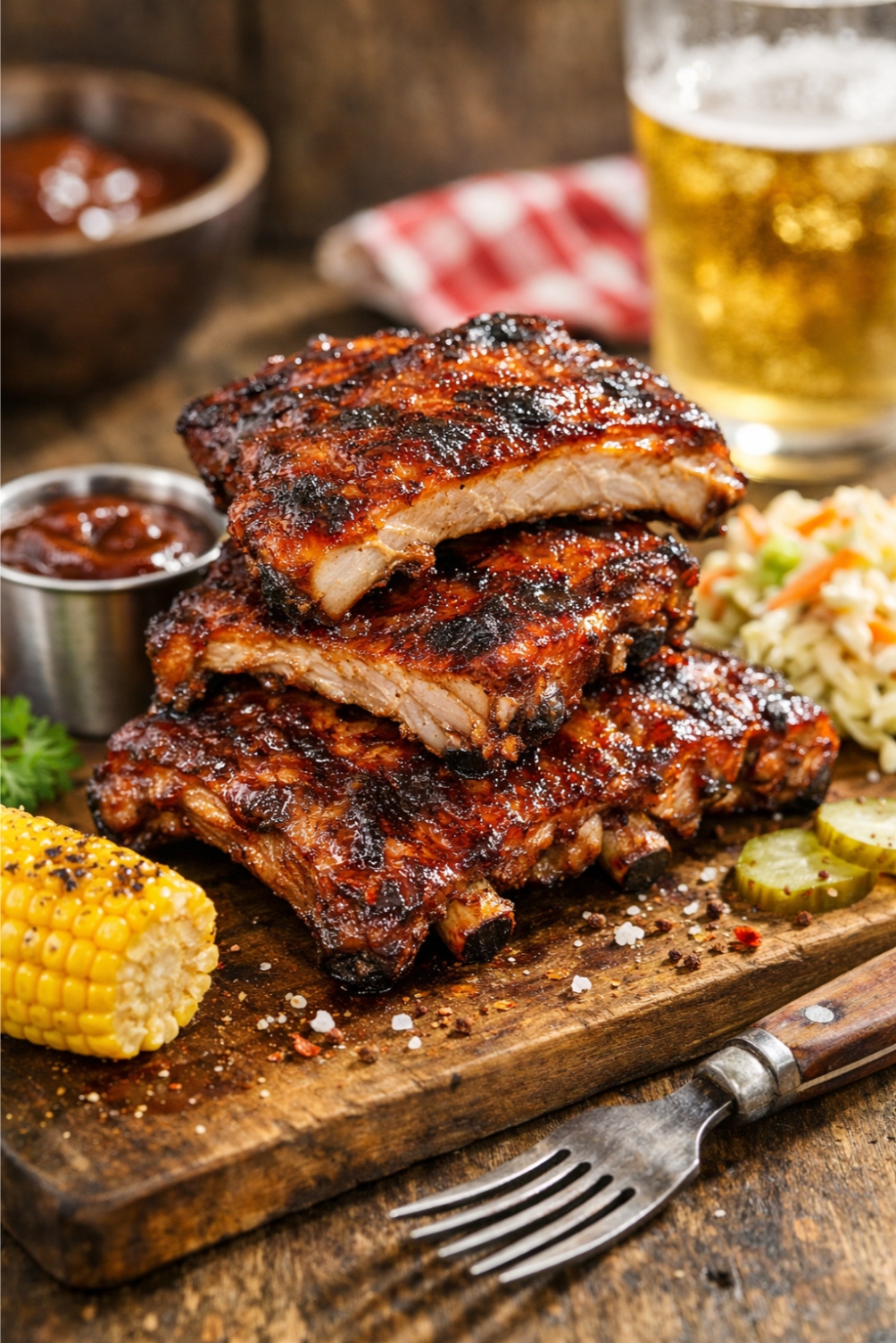 A platter of saucy Best Grilled Ribs fresh from the barbecue, featuring How To Make The Best Barbecue Ribs with Easy Ribs On Grill flavor. Perfect for Best Ribs Recipe Grill, Ribs On Grill Recipe, Grilled Ribs Recipe, Grilled Ribs Cooking Tips, a Quick Grilled Ribs Recipe, and smoky Grilled Ribs On Gas Grill inspiration.