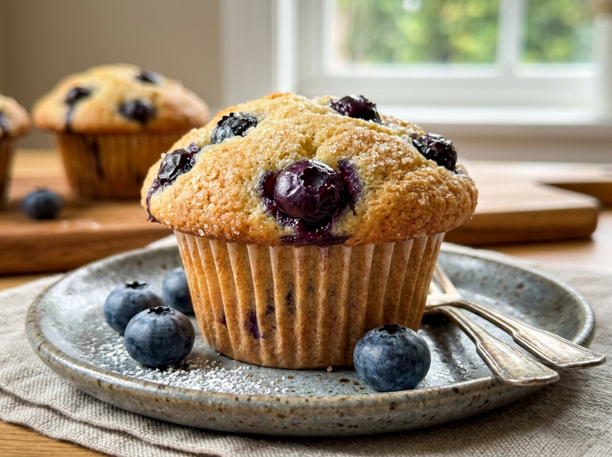 Blueberry Muffins Moist, Tender, and Perfect for Breakfast