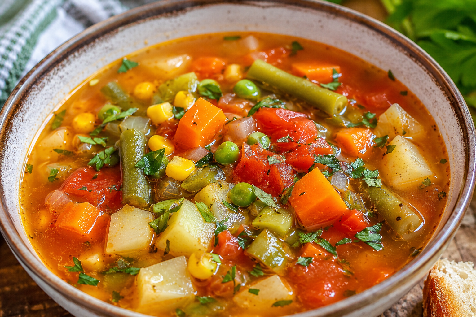 The Best Vegetable Soup for Easy Cozy Family Dinner Nights