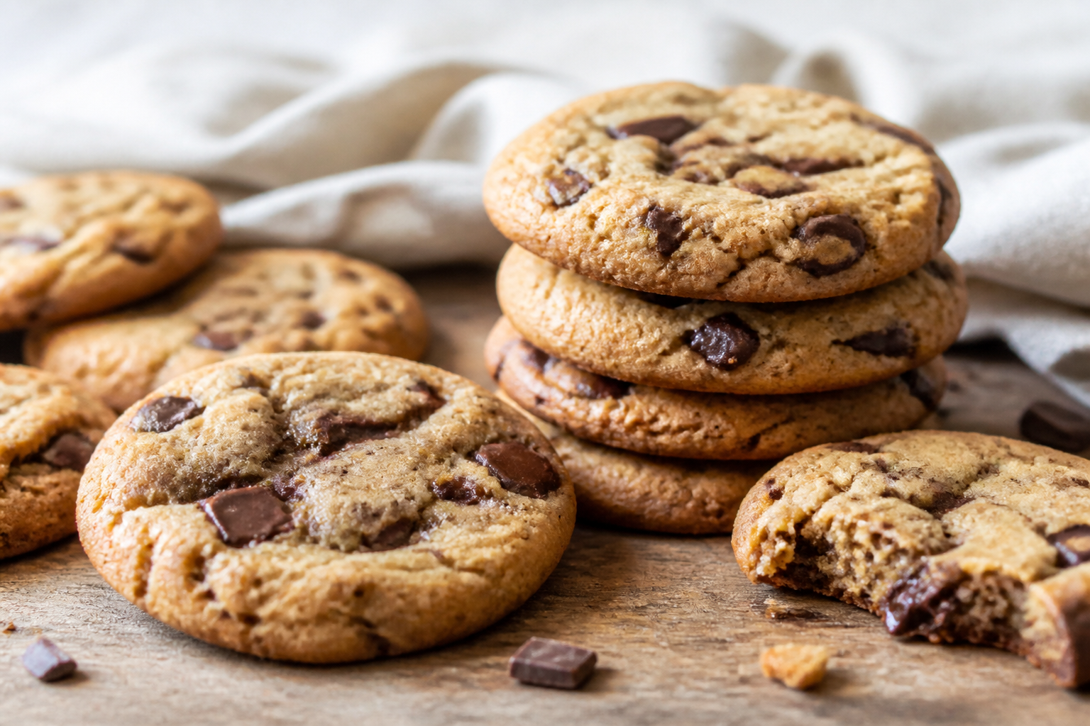 Best Homemade Bakery Choc Chip Cookies: Easy Melted Butter Method